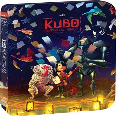 Kubo &amp; The Two Strings (쿠보와 전설의 악기) (Steelbook)(4K Ultra HD+Blu-ray)(한글무자막)