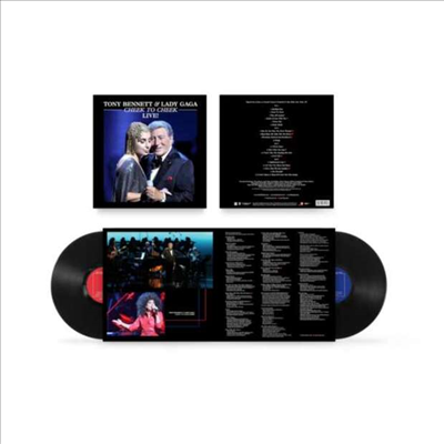 Tony Bennett &amp; Lady Gaga - Cheek To Cheek: Live (Gatefold)(180G)(2LP)