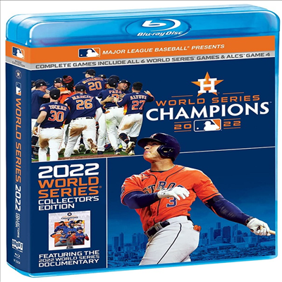 2022 World Series Champions: Houston Astros (Collector&#39;s Edition) (2022 월드 시리즈 챔피언: 휴스턴 애스트로스)(한글무자막)(Blu-ray)