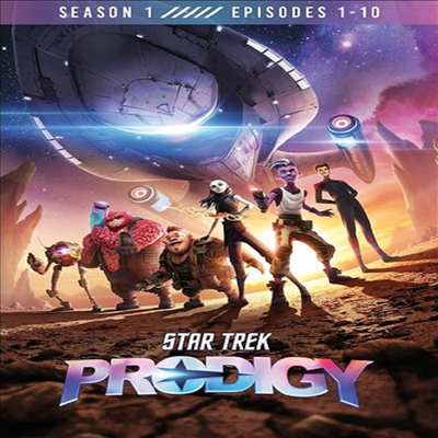 Star Trek: Prodigy Season 1 - Episodes 1-10 (스타 트렉: 프로디지 시즌 1)(지역코드1)(한글무자막)(DVD)