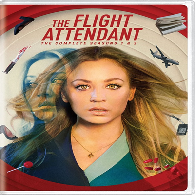 The Flight Attendant: The Complete Seasons 1 &amp; 2 (더 플라이트 어텐던트: 시즌 1 &amp; 2) (2020)(지역코드1)(한글무자막)(DVD)