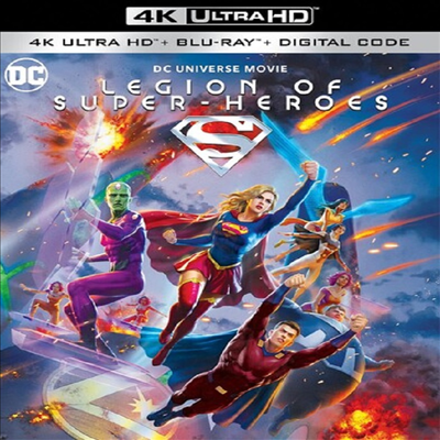 Legion Of Super-Heroes (리전 오브 슈퍼 히어로즈) (4K Ultra HD+Blu-ray)(한글무자막)