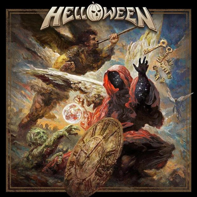 Helloween - Helloween (Gatefold)(Transparent with Red &amp; Blue Splatter Colored 2LP)