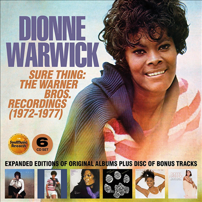Dionne Warwick - Sure Thing: The Warner Bros Recordings 1972-1977 (6CD Box Set)