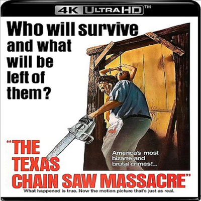 Texas Chainsaw Massacre (텍사스 전기톱 학살) (4K Ultra HD)(한글무자막)