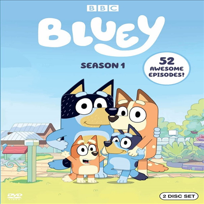 Bluey: Season 1 (블루이: 시즌 1) (2018)(지역코드1)(한글무자막)(DVD)