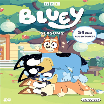 Bluey: Season 2 (블루이: 시즌 2) (2020)(지역코드1)(한글무자막)(DVD)