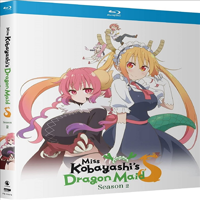 Miss Kobayashi&#39;s Dragon Maid S: Season 2 (코바야시네 메이드래곤 S: 시즌 2)(한글무자막)(Blu-ray)