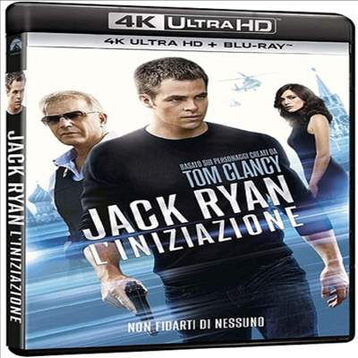 Jack Ryan: Shadow Recruit (잭 라이언) (4K Ultra HD+Blu-ray)(한글무자막)