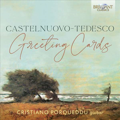 연하장 - 카스텔누오보-테데스코: 기타 작품집 (Greeting Cards - Castelnuovo-Tedesco: Works for Guitar) (2CD) - Cristiano Porqueddu