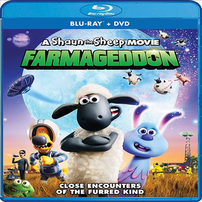 A Shaun The Sheep Movie: Farmageddon (숀더쉽 더 무비: 꼬마 외계인 룰라!) (2019)(한글무자막)(Blu-ray + DVD)