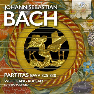 바흐: 파르티타 1 - 6번 (Bach: Partitas Nos. 1-6, BWV825-830)(2CD) - Wolfgang Rubsam