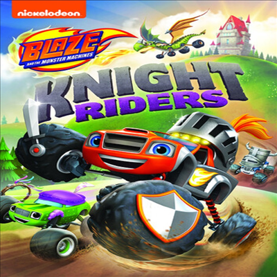 Blaze &amp; The Monster Machines: Knight Riders (블레이즈와 몬스터 머신)(지역코드1)(한글무자막)(DVD)