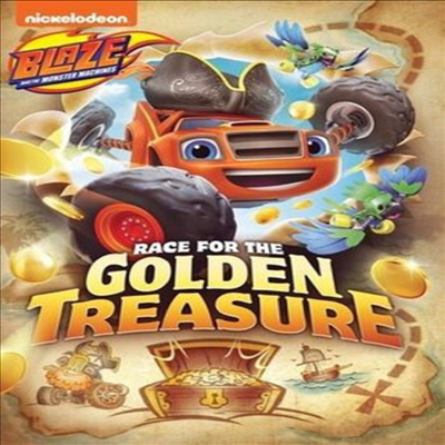 Blaze & The Monster Machines: Race For The Golden (블레이즈와 몬스터 머신)(지역코드1)(한글무자막)(DVD)
