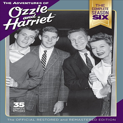 The Adventures of Ozzie and Harriet: The Complete Season Six (오지와 해리엇의 좌충우돌 모험: 시즌 6) (1957)(지역코드1)(한글무자막)(DVD)