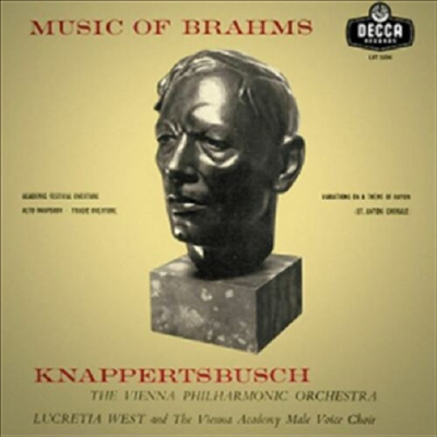한스 크나퍼츠부슈 - 브람스 명작선 (Hans Knappertsbusch - Music of Brahms) (일본 타워레코드 독점 한정반)(CD) - Hans Knappertsbusch