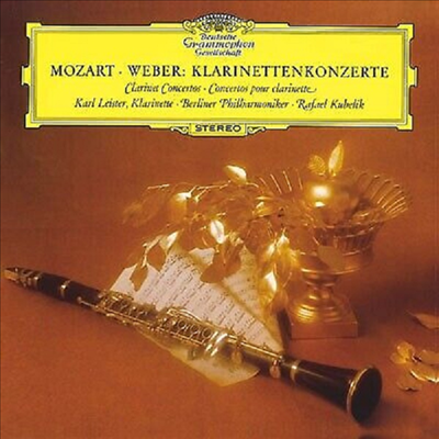 모차르트, 베버: 클라리넷 협주곡 (Mozart, Weber: Clarinet Concertos) (일본 타워레코드 독점 한정반)(CD) - Karl Leister