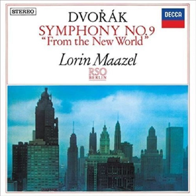 드보르작: 교향곡 9번 '신세계', 헨델: 수상음악 (Dvorak: Symphony No. 9 'New World', Handel: Water Music)(CD) - Lorin Maazel
