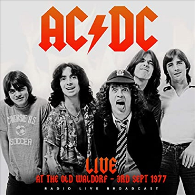 AC/DC - Best Of Live At The Waldorf. San Francisco September 3. 1977 (Remastered)(LP)