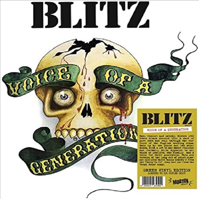 Blitz - Voice Of A Generation (Ltd)(Green Vinyl)(LP)