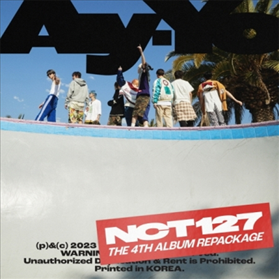 엔시티 127 (NCT 127) - 4th Album Repackage 'Ay-Yo' (A Version)(CD+Folded Poster)(미국빌보드집계반영)(CD)