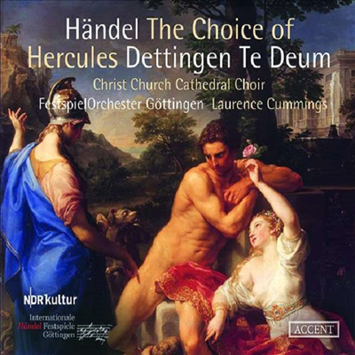 헨델: 헤라클레스의 선택 &amp; 데팅겐 테 데움 (Handel: The Choice of Hercules &amp; Dettingen Te Deum) (2CD) - Laurence Cummings