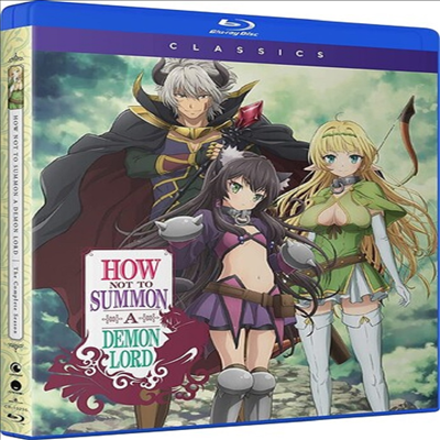 How Not To Summon A Demon Lord: Complete Season (마왕과 소환 소녀의 노예 마술)(한글무자막)(Blu-ray)