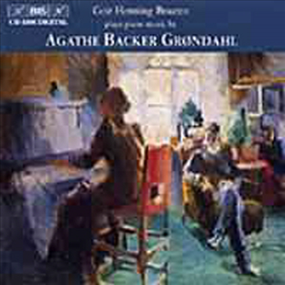 그론다흘 : 피아노 음악 (Piano music by Agathe Backer Grondahl)(CD) - Geir Henning Braaten