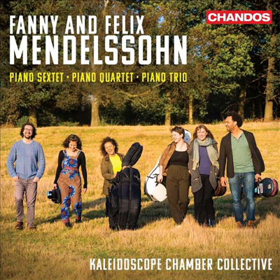 멘델스존: 피아노 육중주 &amp; 파니 멘델스존: 피아노 삼중주 (Mendelssohn: Piano Sextet Op. 110 &amp; Mendelssohn, Fanny: Piano Trio)(CD) - Kaleidoscope Chamber Collective