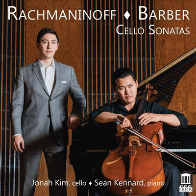 라흐마니노프 &amp; 바버: 첼로 소나타 (Rachmaninov &amp; Barber: Cello Sonatas)(CD) - Jonah Kim(요나 김)