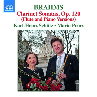 브람스: 클라리넷 소나타 - 플루트 작품집 (Brahms: Clarinet Sonatas for Flute)(CD) - Karl-Heinz Schutz