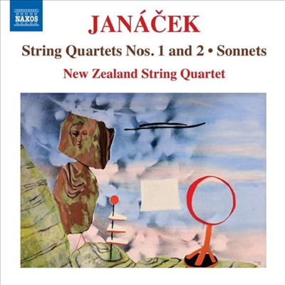 야나첵: 현악 사중주 1 &#39;크로이처&#39; &amp; 2번 &#39;비밀편지&#39; (Janacek: String Quartets Nos.1 &#39;The Kreutzer Sonata&#39; &amp; 2 &#39;Intimate Letters&#39;)(CD) - New Zealand String Quartet