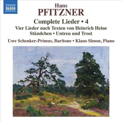 피츠너: 가곡 전곡 4집 (Pfitzner: Complete Lieder Vol.4)(CD) - Uw Schenker-Primus