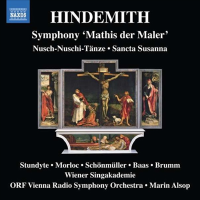 힌데미트: 화가 마티스 (Hindemith: Symphony 'Mathis der Maler')(CD) - Marin Alsop