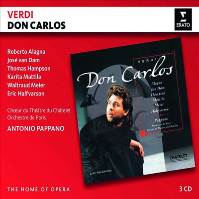 베르디: 오페라 &#39;돈 카를로&#39; (Verdi: Opera &#39;Don Carlos&#39;) (3CD) - Antonio Pappano