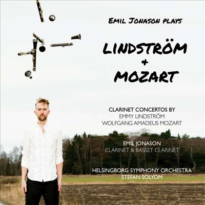 모차르트 & 린드스트롬: 클라리넷 협주곡 (Mozart & Lindstrom: Clarinet Concertos)(CD) - Emil Jonason