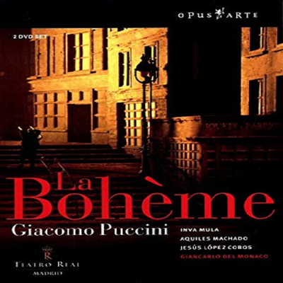 푸치니 : 라 보엠 (Puccini : La Boheme) (한글무자막) (2DVD)(DVD) - Inva Mula
