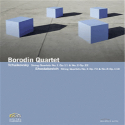 차이코프스키 : 현악사중주 1, 2번 & 쇼스타코비치: 현악 사중주 3, 8번(DVD) - Borodin Quartet