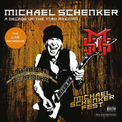 Michael Schenker - A Decade Of The Mad Axeman (The Live Recordings) (180g 오디오파일 LP) (2LP)