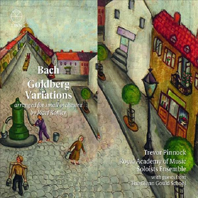 바흐: 골드베르크 변주곡 - 소평성반 (Bach: Goldberg Variations for Small Orchestra)(CD) - Trevor Pinnock