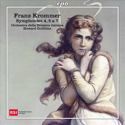 크로머: 교향곡 4, 5, 7번 (Krommer: Symphonies No.4, 5 &amp; 7)(CD) - Howard Griffiths