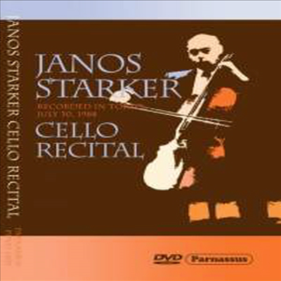 야노스 슈타커의 일본 리사이틀 (Janos Starker - Cello Recital) (DVD) (2014) - Janos Starker