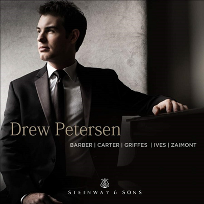 바버, 카터 & 아이브스: 피아노 소나타 (Barber, Carter & Ives: Piano Sonatas)(CD) - Drew Petersen