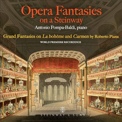 오페라 판타지 - 피아노로 연주하는 오페라 (Roberto Piana - Opera Fantasies on a Steinway)(CD) - Antonio Pompa-Baldi