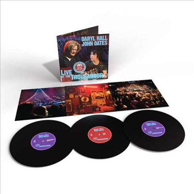 Hall & Oates (Daryl Hall & John Oates) - Live At The Troubador (Gatefold 3LP)