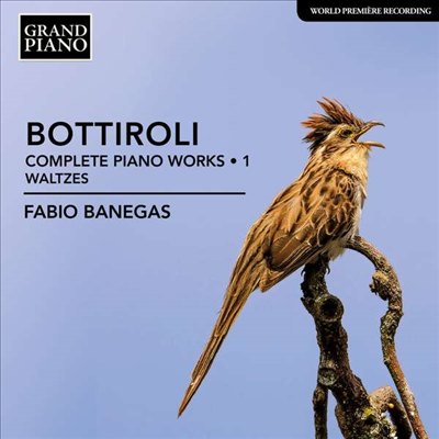 보티롤리: 피아노 작품 1집 (Bottiroli: Works for Piano Vol.1)(CD) - Fabio Banegas