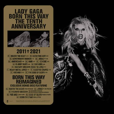 Lady GaGa - Born This Way (10th Anniversary Edition)(3LP)