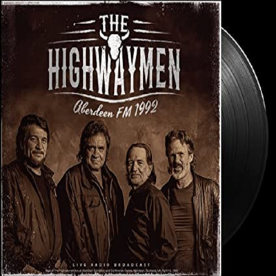 Highwaymen (Johnny Cash/Kris Kristofferson/Waylon Jennings / Willie Nelson) - Aberdeen FM 1992 (180g)(LP)