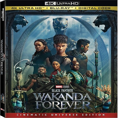 Black Panther: Wakanda Forever (블랙 팬서: 와칸다 포에버) (4K Ultra HD+Blu-ray)(한글무자막)