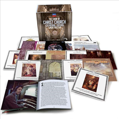 사이먼 프레스턴 & 옥스퍼드 크라이스트 처치 합창단 (The Choir of Christ Church Cathedral Oxford - The Complete Recordings of Argo & L'Oiseau-Lyre) (19CD Boxset) - Simon Preston